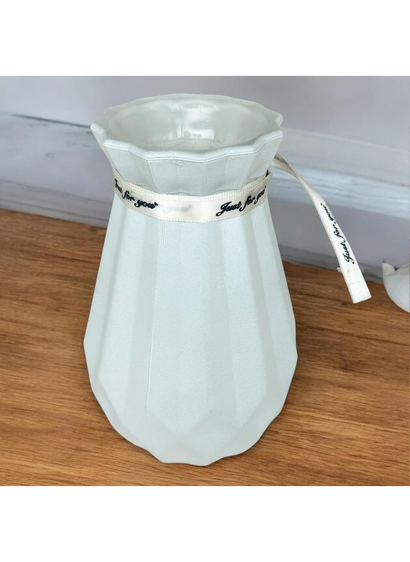 Art Street Art Street Decorative Origami Pear Shaped Vase, Flower Vase for Home Decor, Wedding Decoration, Living Room, Bedroom and Office Décor(Size: 5x7 Inch)  - Image 1