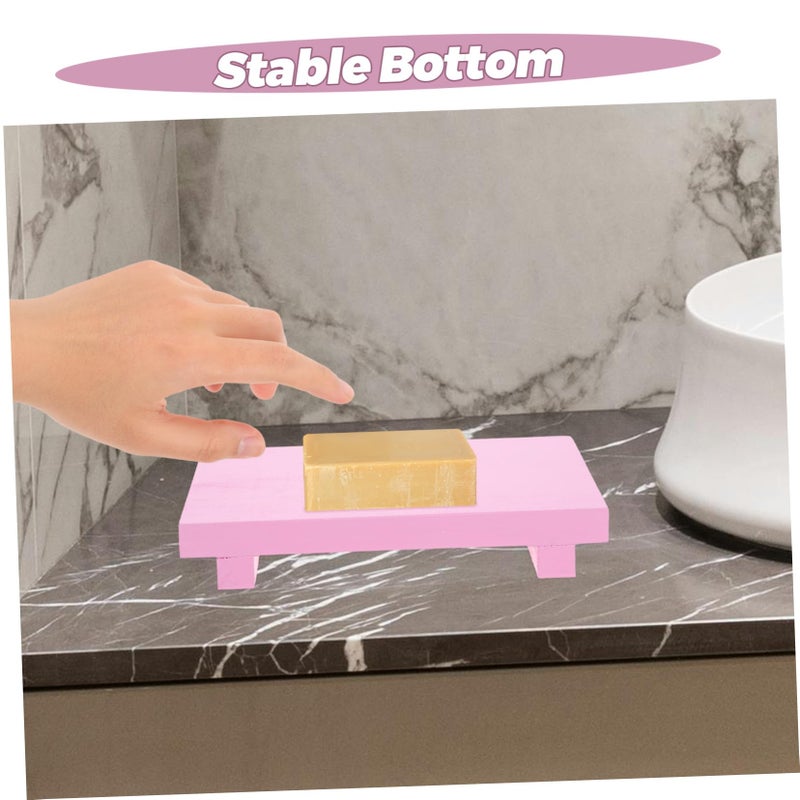Soap Tray Holder For Bathroom Vanity Organizer Jewelry Cosmetics Easy Clean - Image 4