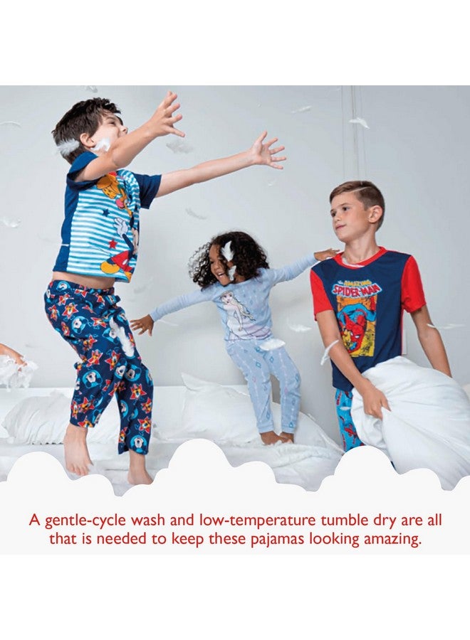 Marvel Unisex Child Kids' 2-piece Snug-fit Cotton Pajama Set, Spider Costume, 6 US - Image 5