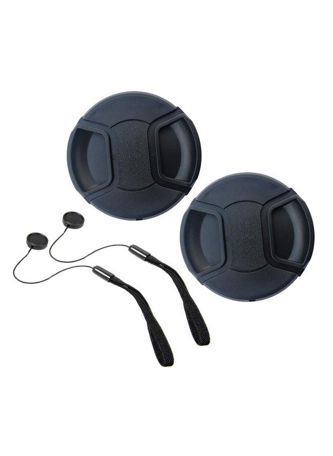 HUIPUXIANG 58Mm Lens Cap Cover For Canon Efs 1855Mm F 3.55.6 Is Ii Stm F 45.6 Is Stm Lenscompatible For Eos Rebel T7 T6 T5 T8I T7I T6S T6I T5I 90D 80D 70D Sl3 Sl2 &More Lens For 58Mm Filter Thread  - Image 1