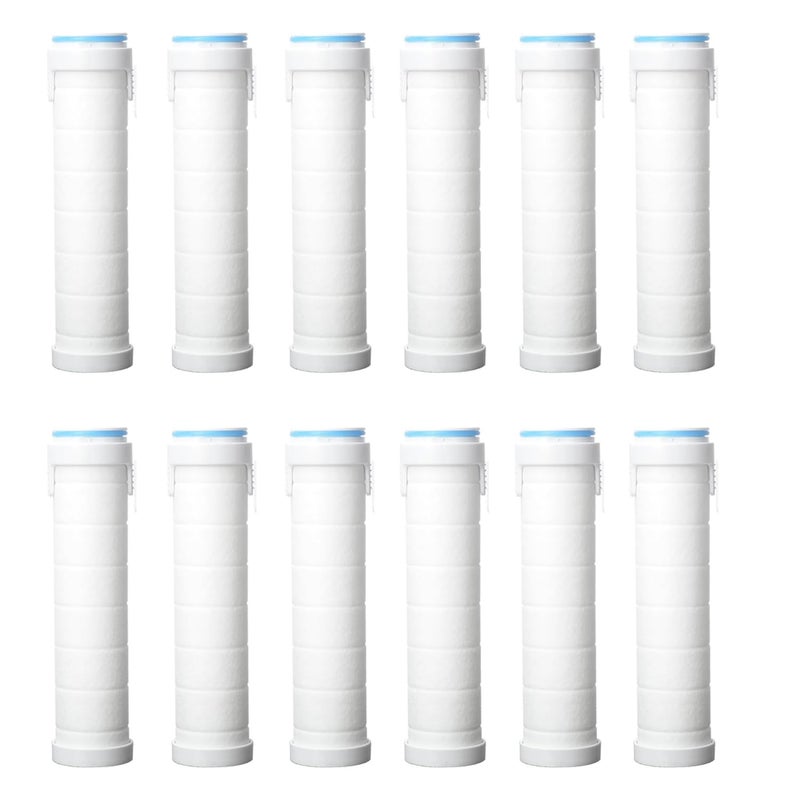 xianshengle High Pressure Handheld Shower Head High Pressure Shower Heads High Flow Even with Low Water Pressure Hand Held Showerhead Set with 59Replacement HoseBracket and Cotton Filters White 2 - Image 2