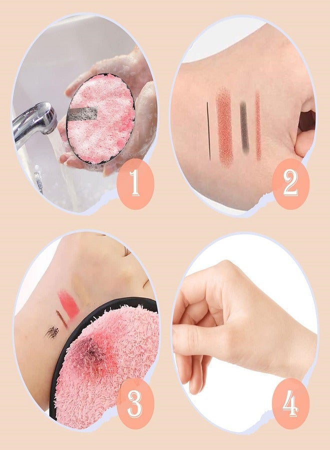 كلين سبونج مناديل إزالة المكياج - إزالة فعالة ولطيفة للبشرة الناعمة (عبوة من قطعتين) - Image 3