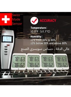 ArrowMan ArrowMan TP-63c Thermometer Hygrometer for Indoor and Outdoor  - Image 5