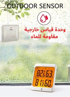ArrowMan ArrowMan TP-63c Thermometer Hygrometer for Indoor and Outdoor  - Image 3