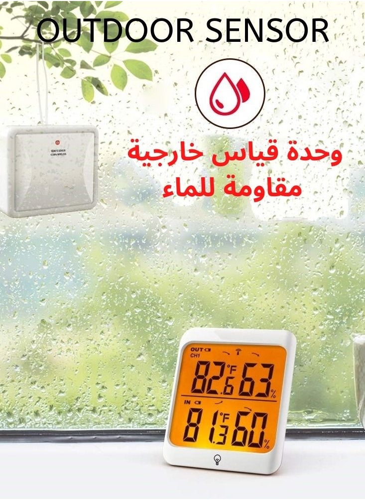 ArrowMan - ArrowMan TP-63c Thermometer Hygrometer for Indoor and Outdoor - Image 1
