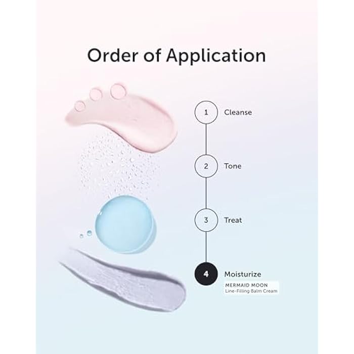 Earth Harbor Mermaid Moon Line-Filling Balm Cream - Vegan Night Treatment for Wrinkles and Hydration, with 20+ Actives - Deeply Restores and Nourishes Skin - Image 5