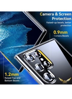 BORTONY Galaxy S23 Ultra Case with Support Magsafe Charging Ultra Thin Shockproof Transparent Non-Yellowing Compatible with Samsung Galaxy S23 Ultra Cover 6.8 inch 2023  - Image 4