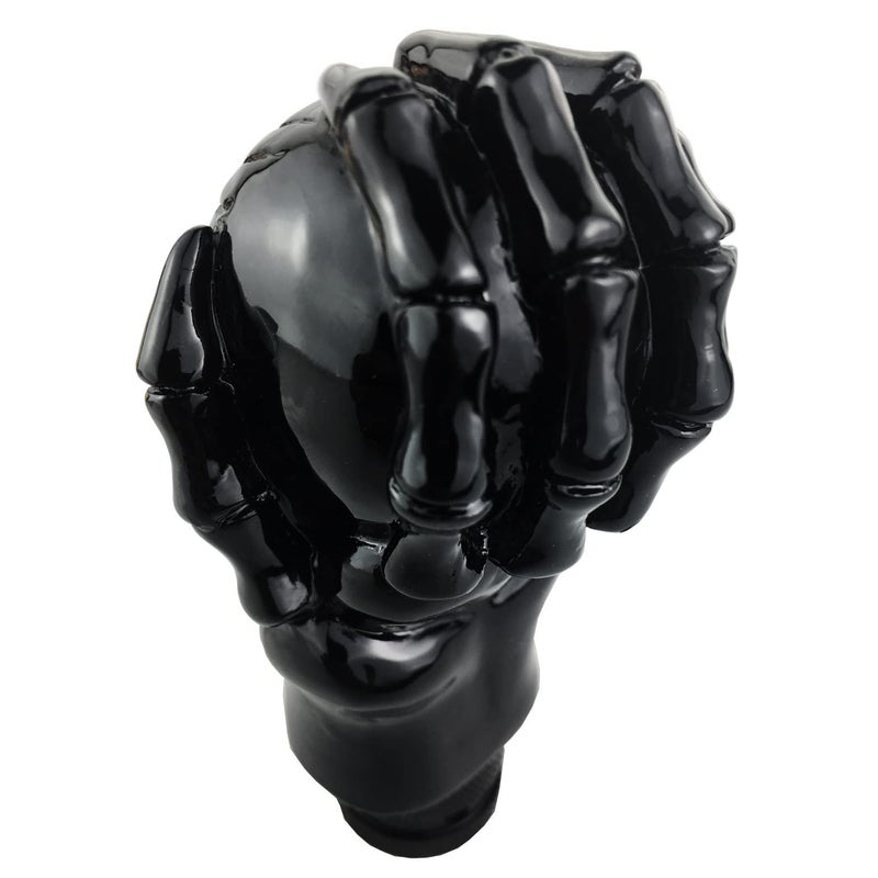 Arenbel Car Shift Knob Skull Shifter Knobs Skeleton Handle Car Racing Gear Lever Stick Fit Most Manual Automatic Vehicles Trucks, Black - Image 5