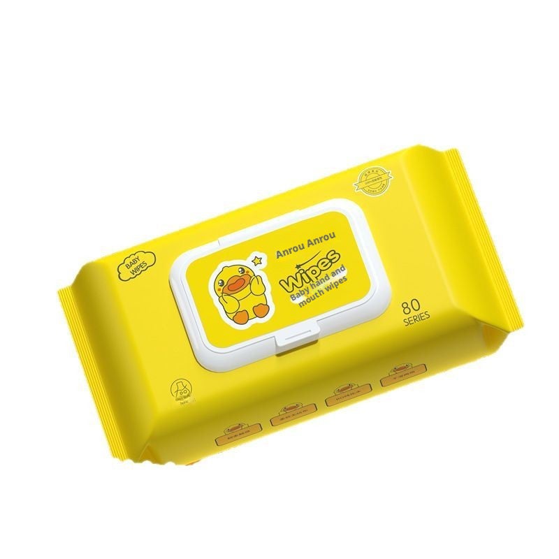 مناديل مبللة للأطفال أنرو 80 قطعة بدون عطر - Image 5