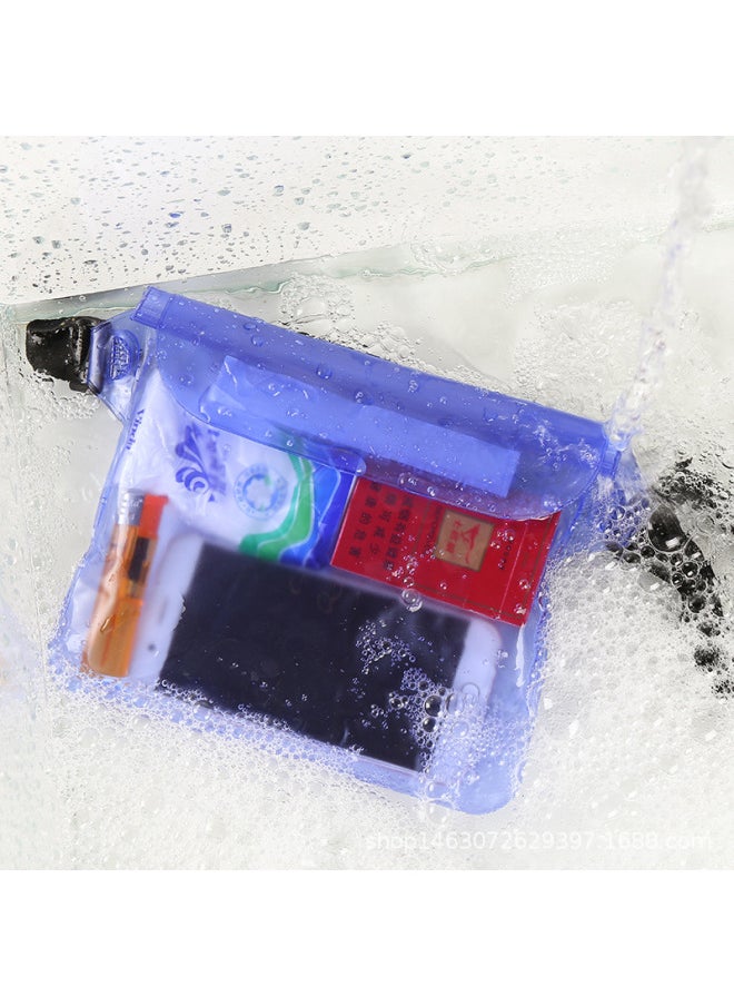 Generic - Can Be A Generation Of Large-capacity Waist Satchel Swimming Wallet Swimming Drifting Three-layer Sealed Waterproof Waist Bag-Color:Mixed - Image 1