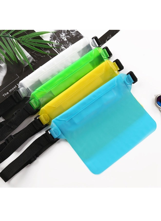 Generic - Can Be A Generation Of Large-capacity Waist Satchel Swimming Wallet Swimming Drifting Three-layer Sealed Waterproof Waist Bag-Color:Mixed - Image 1