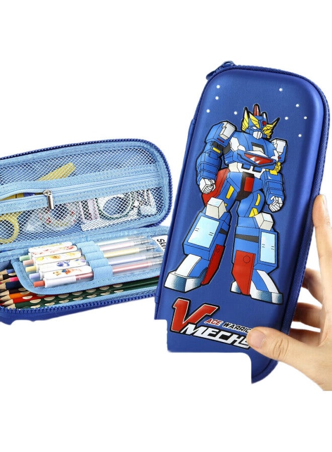 M.G Chenguang (M&G) Stationery Transformers Elementary School Pencil Case, Eva Pencil Box, Boys' Pencil Case, Children'S Large Capacity Pencil Box, 3D Pattern, Lightweight, Shockproof, Back To School, Apb903Jnf - Image 3