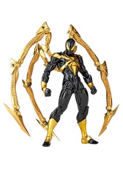 General Iron Spider Man Black Comic Edition Avengers Figure Movable With Multiple Joints  - Image 1