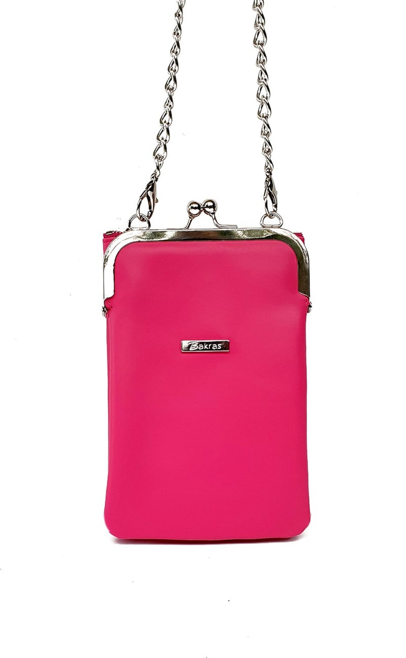 Bakras Night&day Two Compartment Short and Long Chain Strap Phone Bag - Image 5