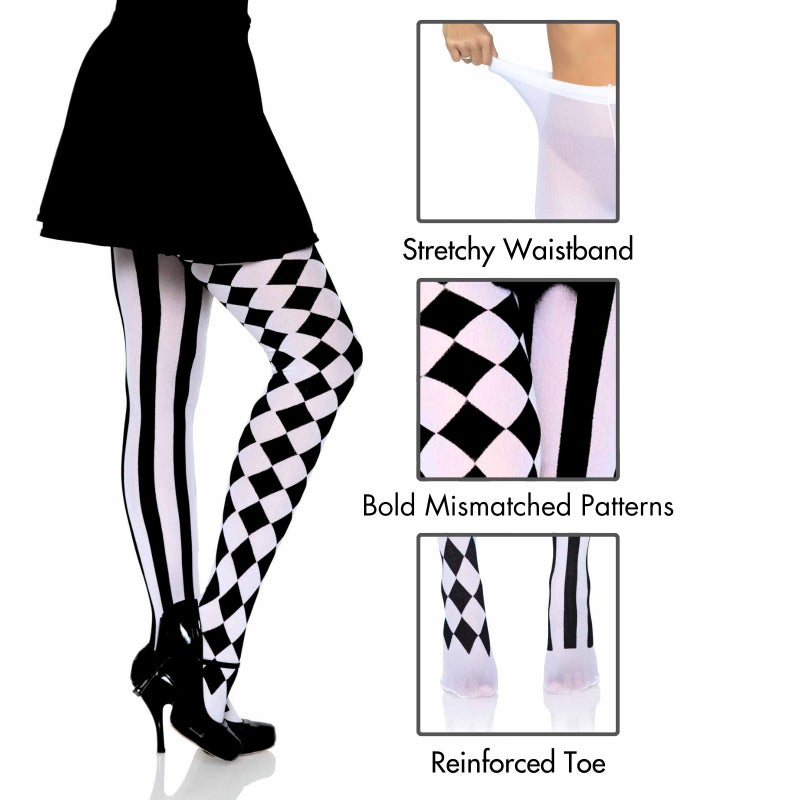 Leg Avenue Harlequin Tights - Image 2