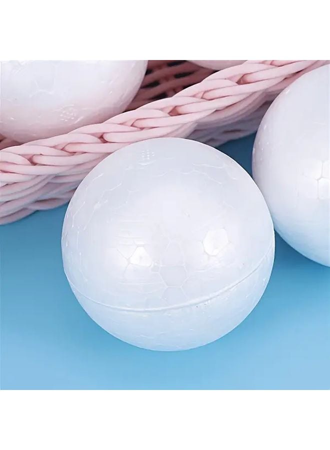 5pcs 3 94 Inch Solid Foam Balls For Christmas Tree Decor Hand Painted Crafts - Image 4