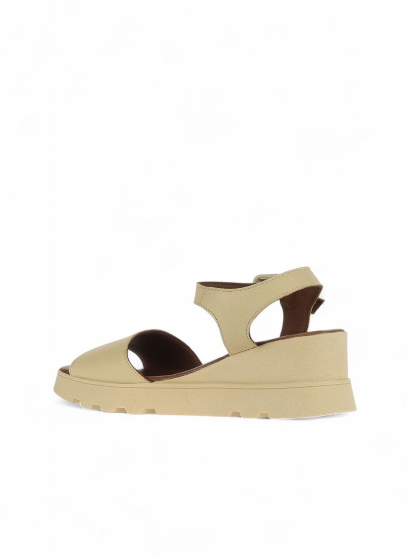 BUENO Women's Wedge Sandals – Strappy Open-Toe Design with Ankle Buckle Closure and Cushioned Sole for Stylish All-Day Wear - Image 4