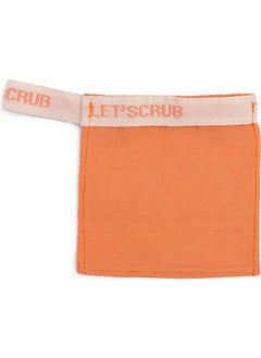 LET'SCRUB Facial Scrub Flush Silk Exfoliating Gloves For Women and Men 1Pc  - Image 1