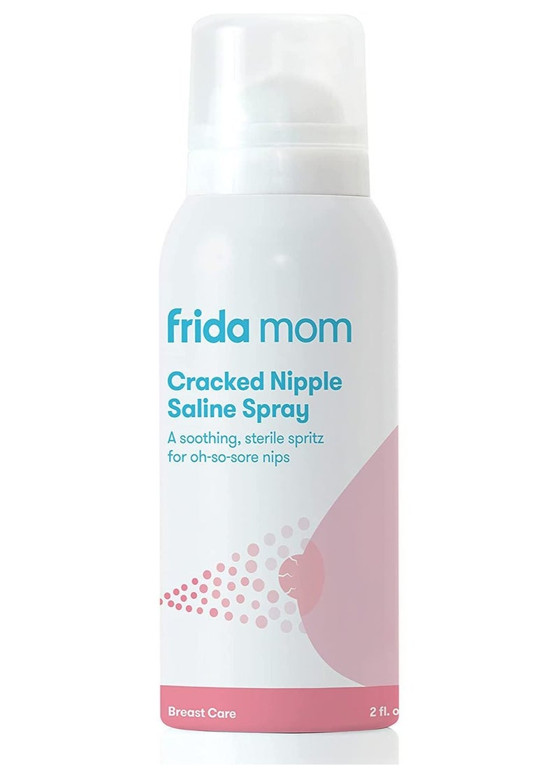 frida mom - Cracked Nipple Soothing Saline Spray  2 Fl oz - Image 1