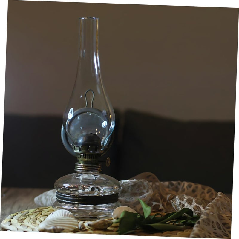 3pcs Kerosene Lamp Shade Replacement Glass Chimney Cover for Camping and Decor - Image 5