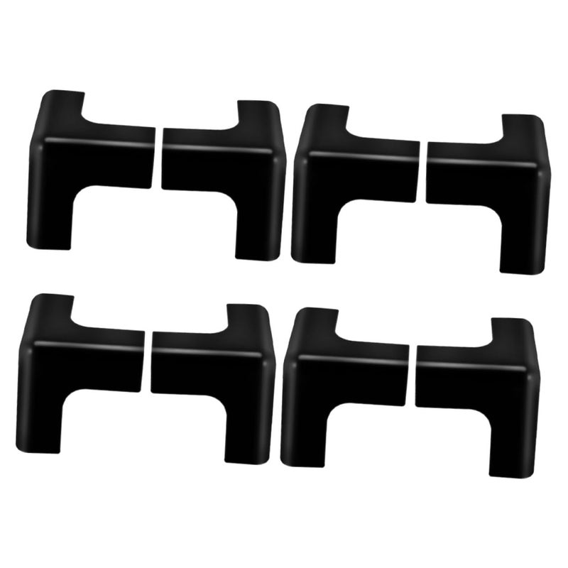 8 Pcs T Shaped Anti Collision Corner Protectors Safety Cushions For Furniture Edge Guard - Image 2