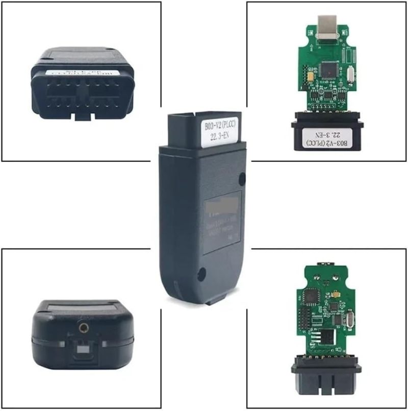 2025 HEX V25.3 version OBD2 diagnostic detection scan line Black English EN (default latest version) - Image 2