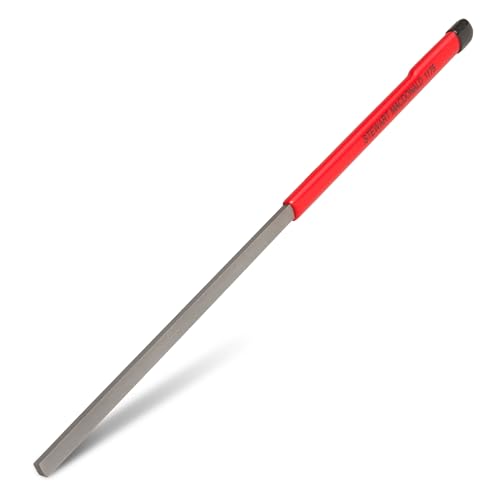 StewMac Fret End Dressing File - Professional Luthier Guitar Repair Tool - Fix Sharp Frets & Fret Sprout Fast - For Rounding, Shaping, and Smoothing Frets (1175) - Image 3