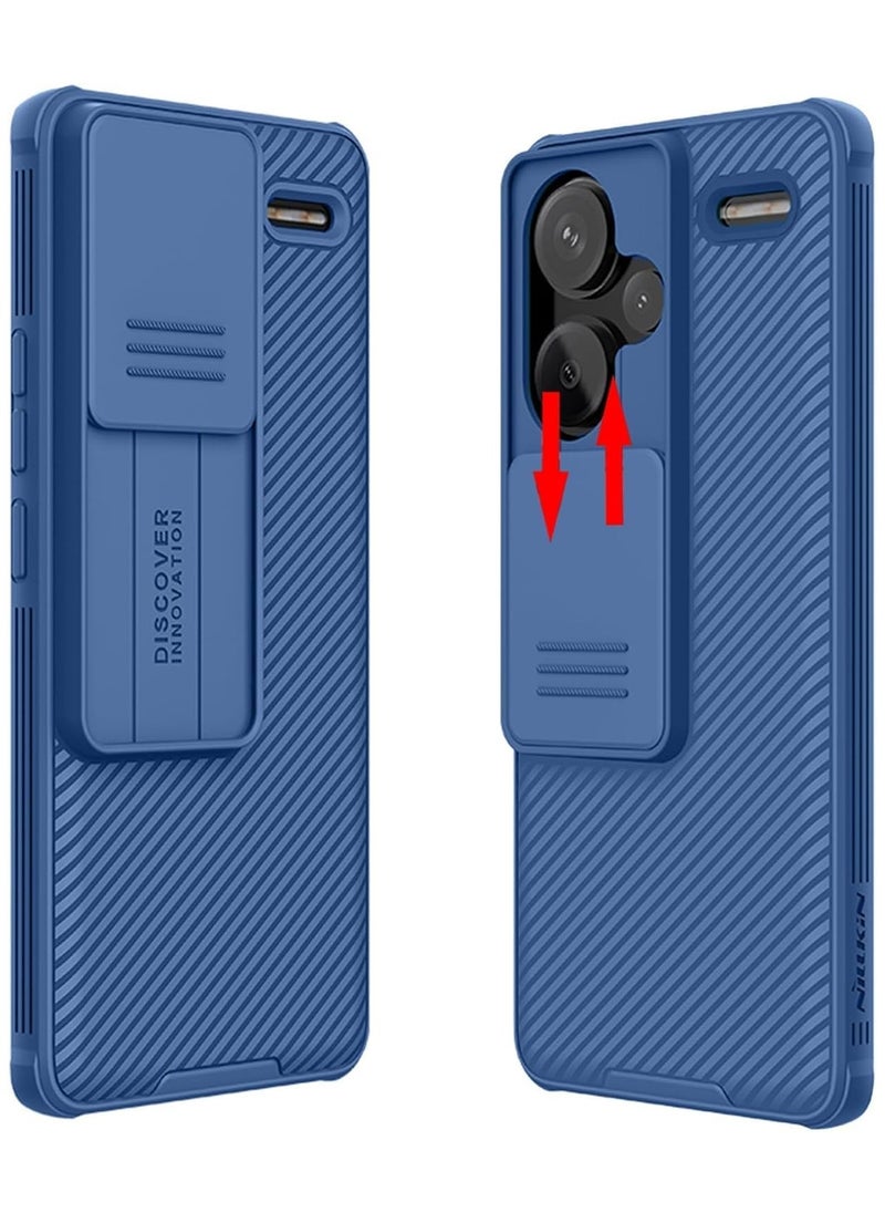General - Case Compatible with Xiaomi Redmi Note 13 Pro Plus 5G Case, Slide Cover Camera Lens Privacy Protection Hard PC Back Soft TPU Bumper Protective Cover for Redmi Note 13 Pro Plus - Image 1