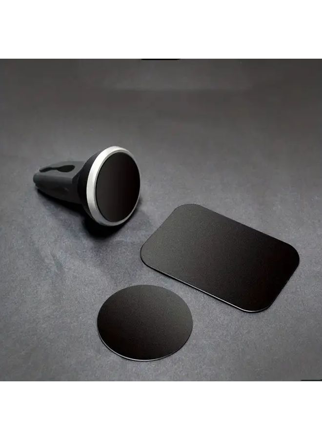 Car Phone Holder Round Metal Plate Magnetic Mount Sticker Universal Disc - Image 5