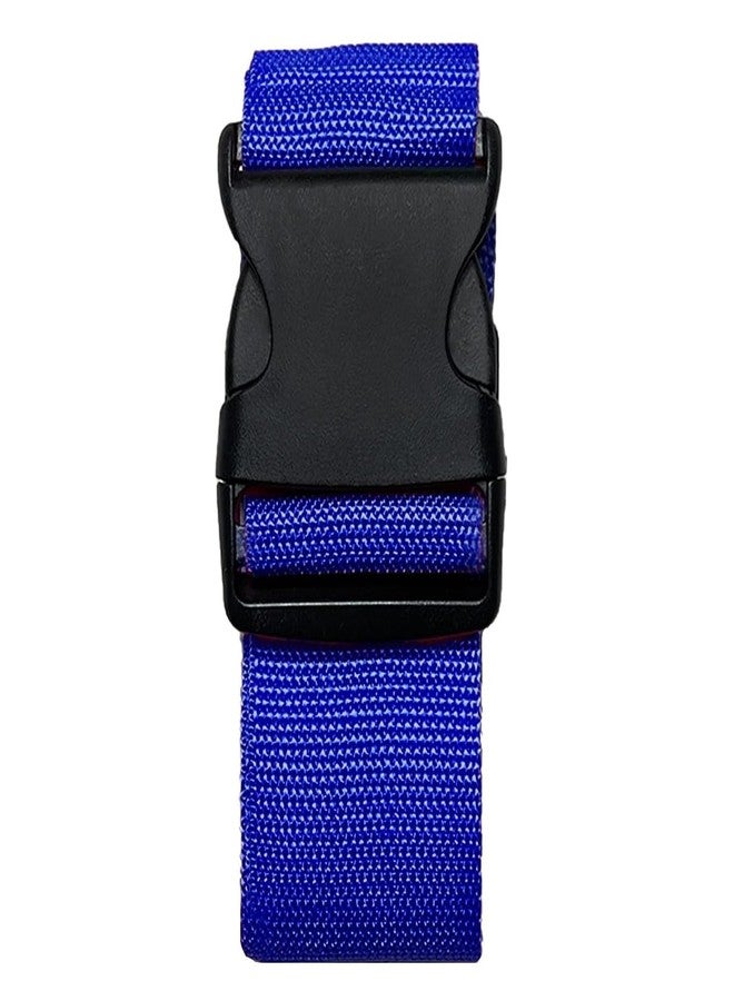 iCONY Adjustable Wheelchair Safety Belt - Ergonomic Design, Durable Materials, and Enhanced Comfort for All Body Types, Safety Harness, Patient care, Fall Prevention, 5cmx200cm 1 Pack (BLUE) - Image 3