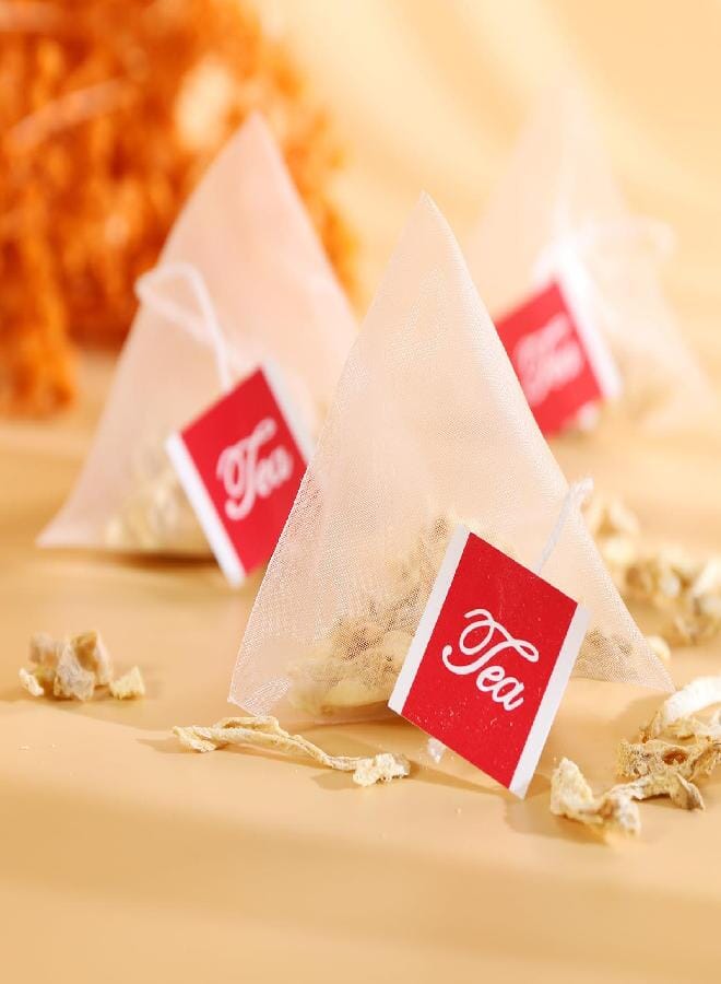 FullChea - Ginger Tea Bags, 50 Teabags, 2g/bag - Premium Ginger Root Tea Bag - Warm & Spicy - Non-GMO - Caffeine-free - Support Digestion & Boost Immunity - Image 3