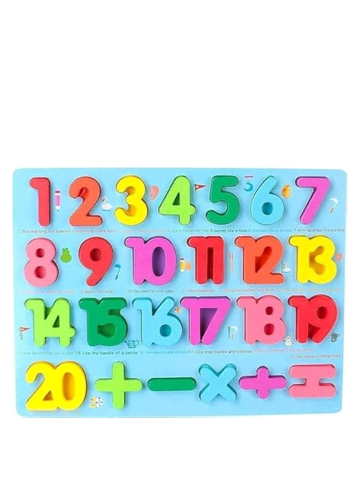 Factory Price - Emma Wooden Pegged Montessori - Numbers - Image 1