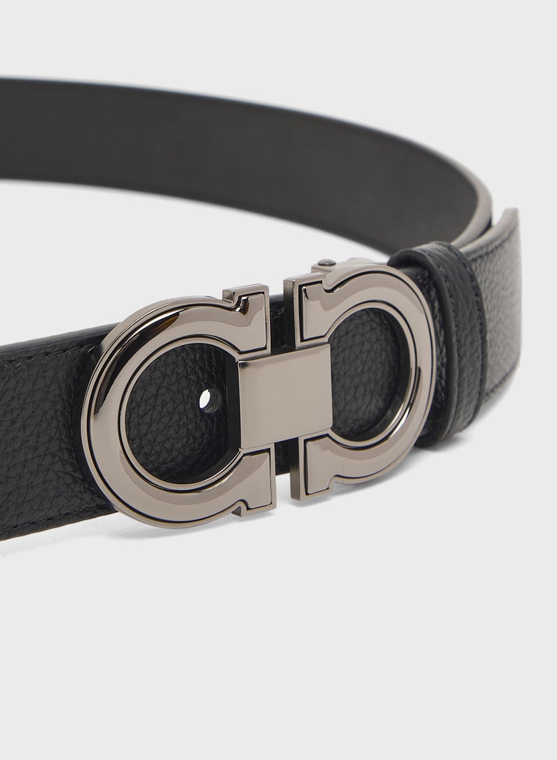 Robert Wood Genuine Leather Resizable Formal Belt - Image 2