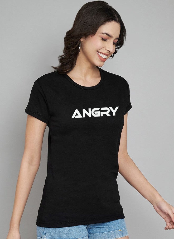 Trend Level Women Typography Printed T-shirt - Image 3