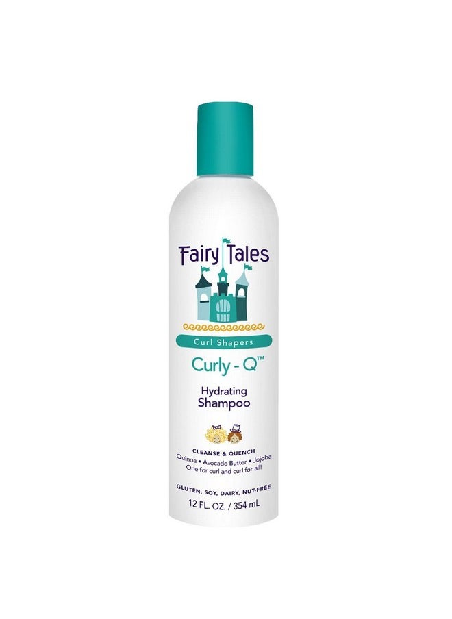 Fairy Tales Fairy Tales Curly Q Hydrating Shampoo for Curly and Multi-Cultural Hair - Paraben, Sulfate, Gluten and Nut Free - 12 oz  - Image 1