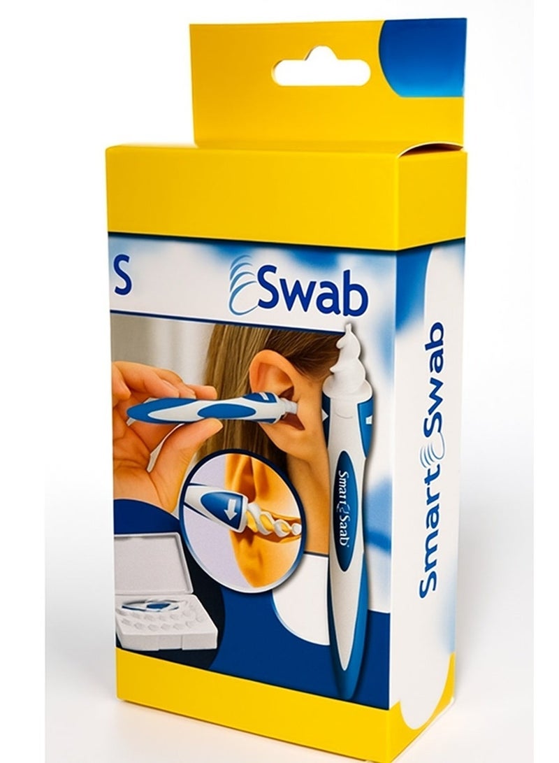 سمارت سواب اداة تنظيف الاذن مزيل شمع الحلزوني 16 طرف ناعم قابل للاستبدال امنة للاستخدام مجموعة ازالة قابلة لاعادة الاستخدام بدون الم لطيف للاذن - Image 2