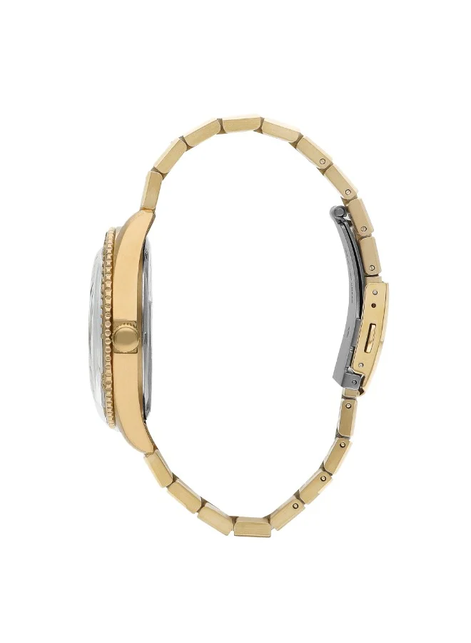 بيفرلي هيلز بولو كلوب Beverly Hills Polo Club BP3407X.170 Men Analog Display Watch & Metal Strap Gold