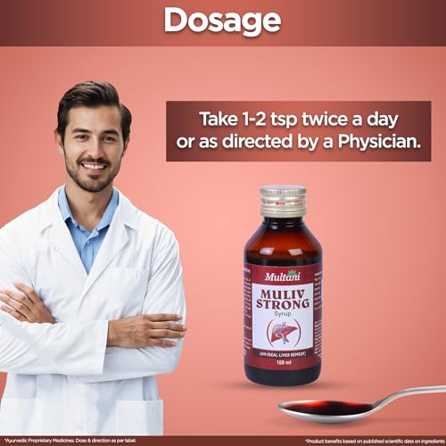 Multani Muliv Strong Syrup | Improves Digestion & Appetite | Liver Tonic | Ideal Liver Remedy | 100 Ml - Image 5