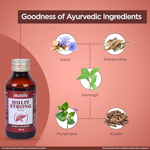Multani Muliv Strong Syrup | Improves Digestion & Appetite | Liver Tonic | Ideal Liver Remedy | 100 Ml - Image 3