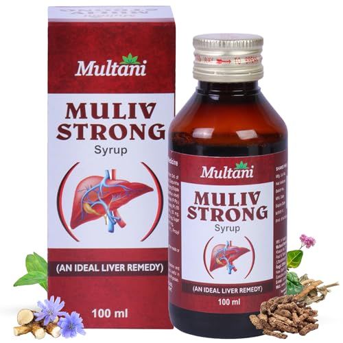 Multani Muliv Strong Syrup | Improves Digestion & Appetite | Liver Tonic | Ideal Liver Remedy | 100 Ml - Image 1