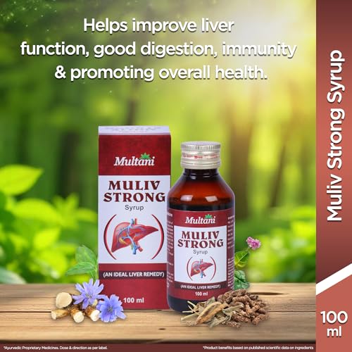 Multani Muliv Strong Syrup | Improves Digestion & Appetite | Liver Tonic | Ideal Liver Remedy | 100 Ml - Image 2