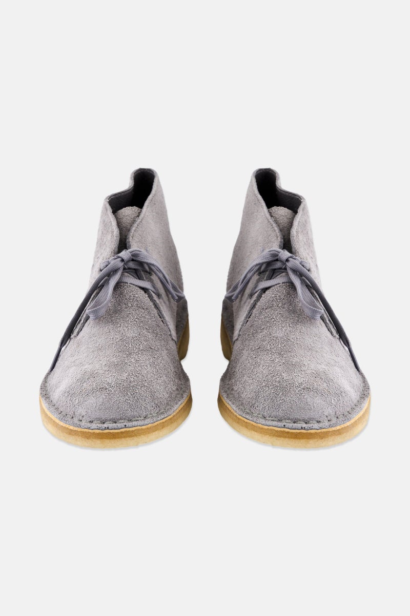 clarks Men Desert Boot Lace Up Casual Shoes, Grey  - Image 3