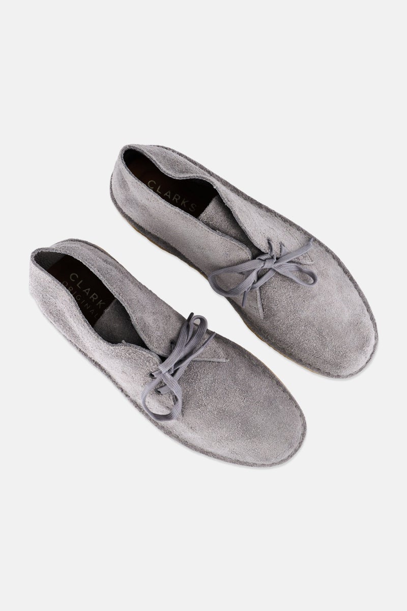 clarks Men Desert Boot Lace Up Casual Shoes, Grey - Image 4