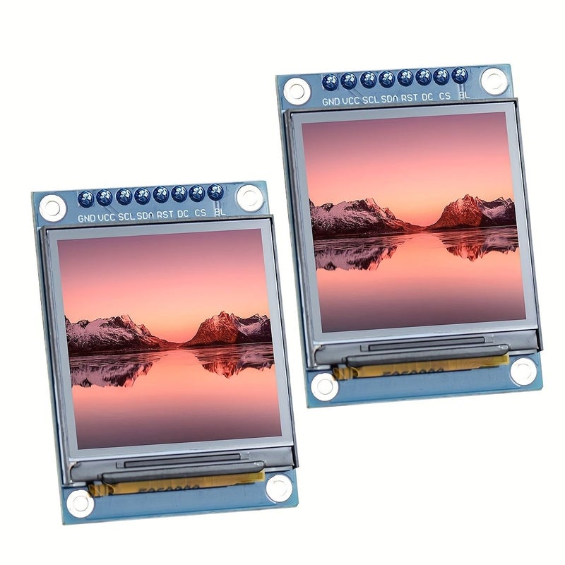 Set Of 2 1.54 Inch HD IPS LCD Full Color Display Module 240x240 For Arduino - Image 1