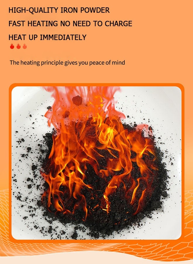 Unique 5 Bags (10 PCS) Hand Warmers - Air-Activated Disposable Hand Warmers - Long Lasting Safe Natural Odorless Air Activated Warmers Up to 8 Hours of Heat - Image 4