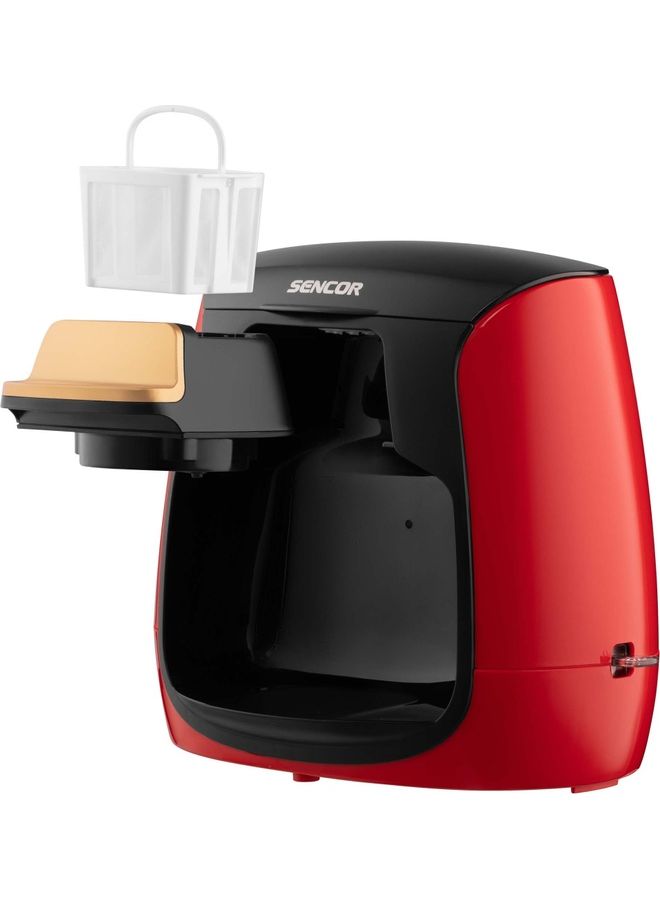 سنكور ماكينة صنع القهوة 1.6 kg 500 W SCE-2101RD أحمر - Image 4