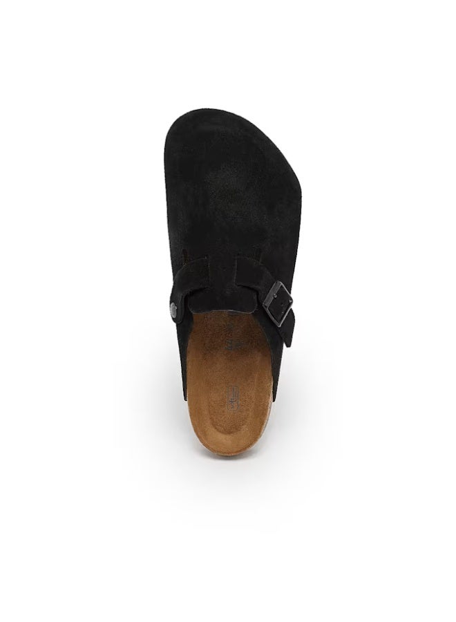 BIRKENSTOCK Boston Soft Footbed Leather Sandals - Image 2