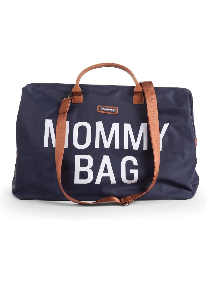 Childhome Navy Large Diaper Bag, Mommy Hospital Bag, Tote for Women, Travel Bag, Baby Bag, Pregnancy Must Haves - Image 2
