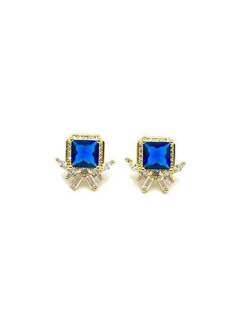 Sparkly Square Earrings