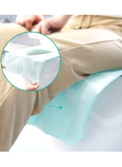 RION Travel Disposable Toilet Seat Covers – Portable & Flushable Seat Protectors for Adults & Kids (10pcs)  - Image 3
